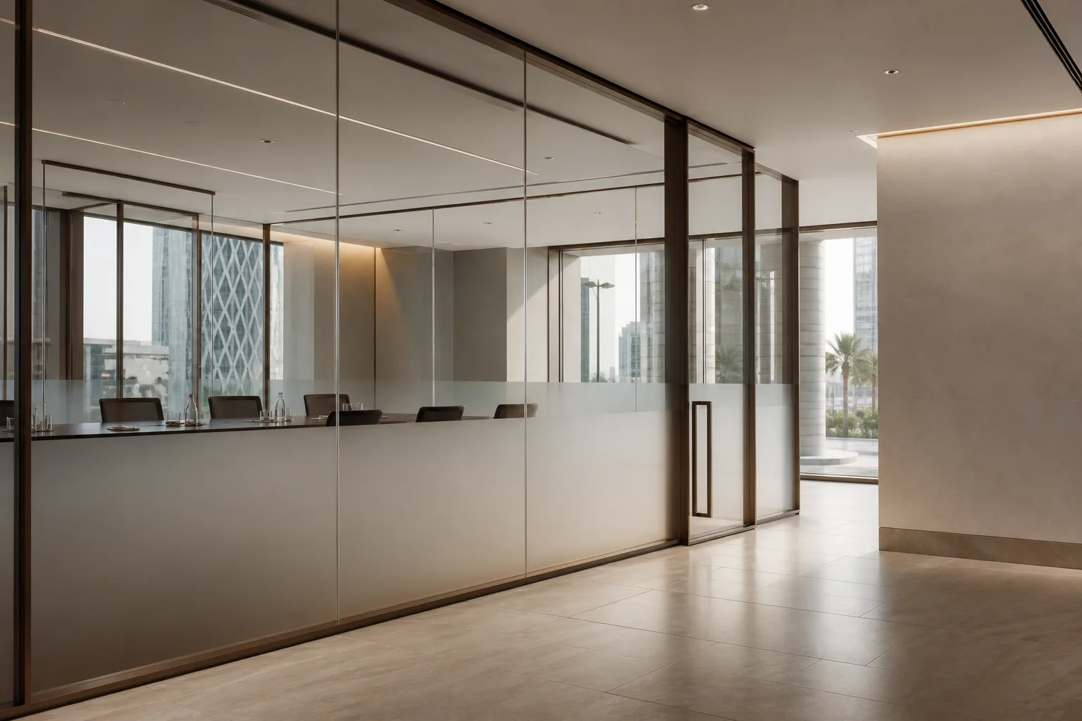 Generated commercial glazing concept used for façade coordination